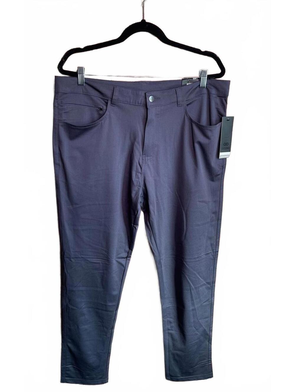 LEG3ND Men's Casual Pants Size L (36/30) Carbon Color  NWT